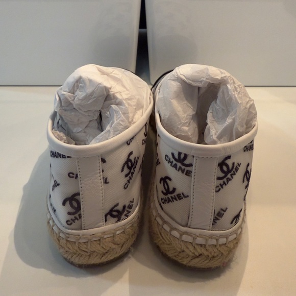 Chanel CC Espadrilles 38 - Picture 2 of 6